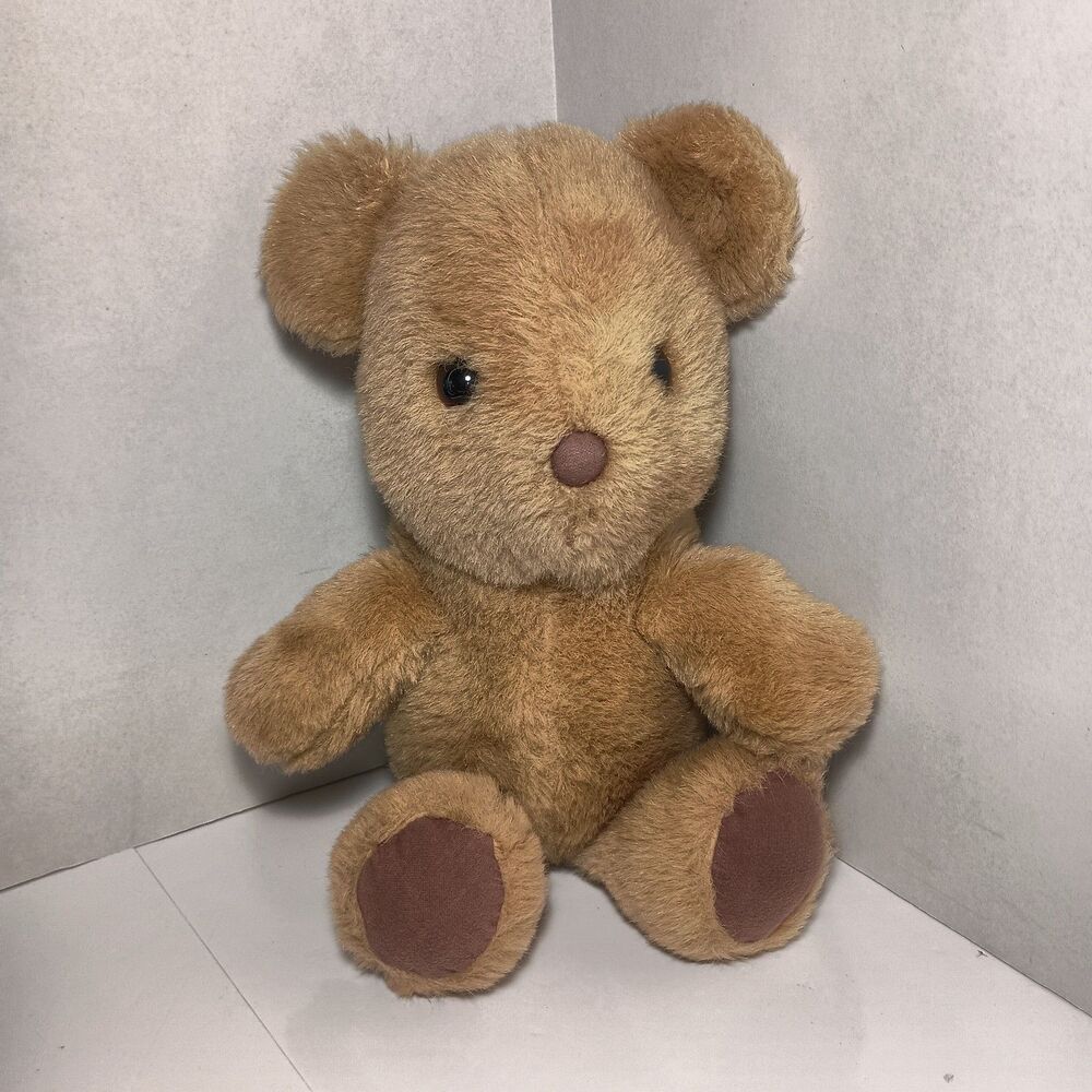 1981 RARE HTF VINTAGE GUND BEARSPOT TEDDY BEAR ORIGINAL VINYL 14.5" #2149 *Read